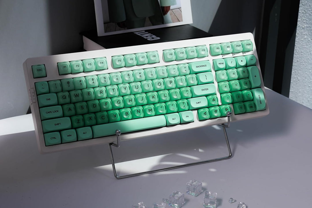 ZORNHER ZH980 Foundation Mechanical Keyboard,95% Green Creamy Keybo...