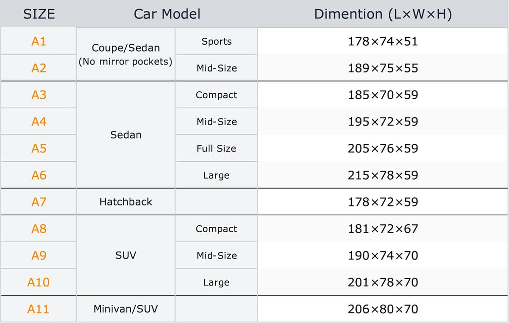 Coverlex Fundas de automóvil para todo tipo de clima, impermeables para sedanes de tamaño mediano, 6 capas de lona resistente universal para Chevy Malibu, Ford Fusion, Kia Stinger K5/Optima, Mazda 6