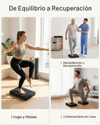 StrongTek 2-en-1 Almohadilla de Equilibrio de Espuma y Rodillera, tallas de 15,8 o 19 pulg.
