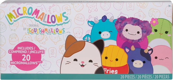 Squishmallows Paquete de 20 peluches originales de Micromallows (ex...