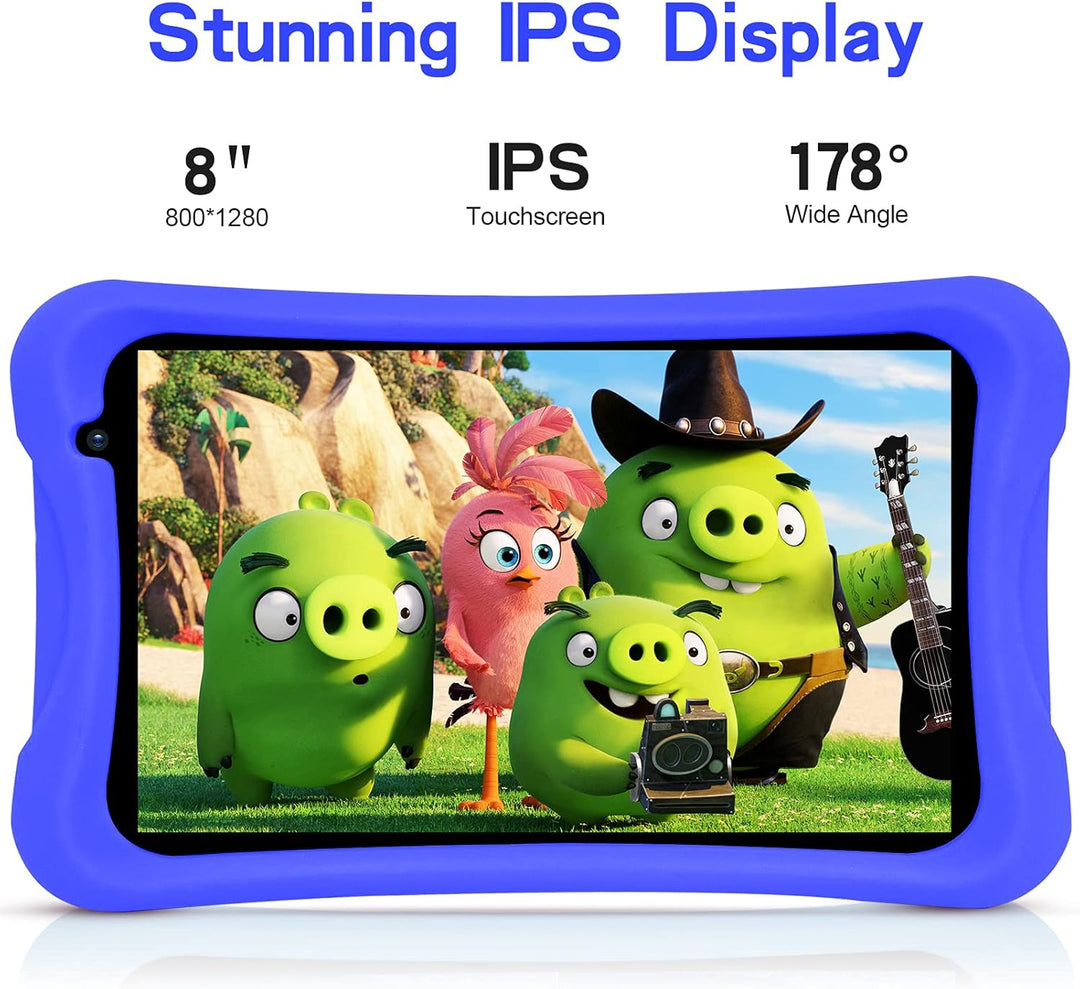 PRITOM Tablet Android Quad Core de 8 pulgadas, 64 GB, WiFi, Bluetoo...