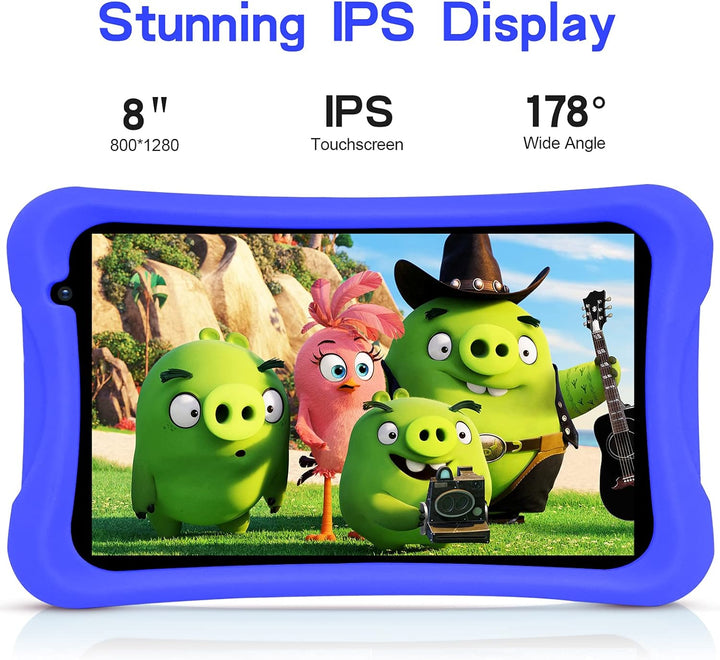 PRITOM Tablet Android Quad Core de 8 pulgadas, 64 GB, WiFi, Bluetoo...
