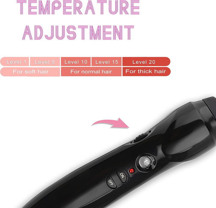 Erokicysh Peine caliente alisador de pelo eléctrico Calefacción Pre...