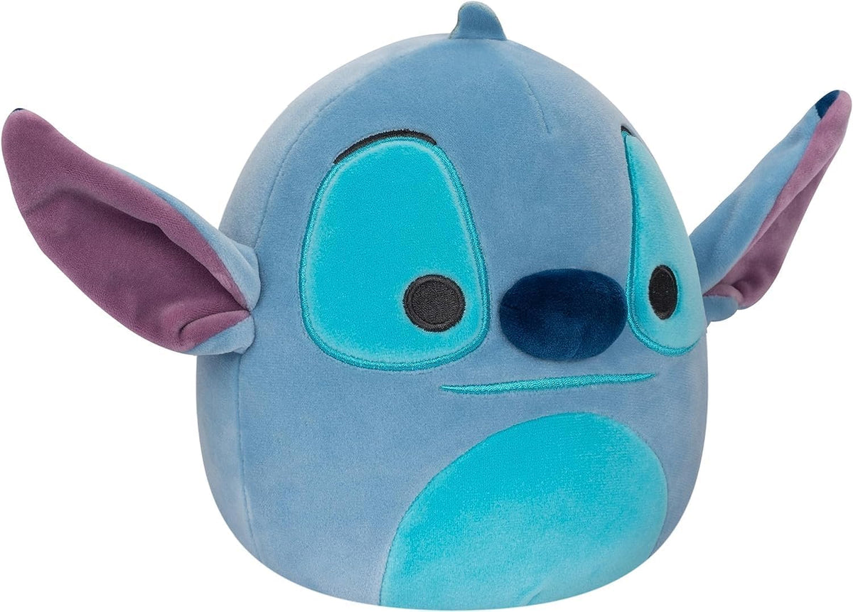 Peluche oficial Squishmallows Kellytoy 14" Stitch - Juguete de peluche ultrasuave de Disney