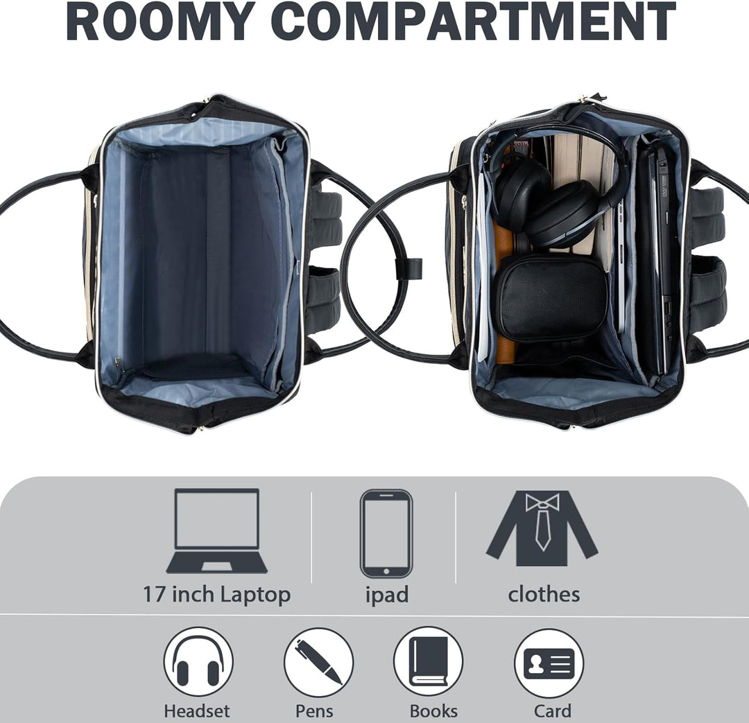 KROSER Mochila para Laptop de 17" Elegante Mochila Repelente al...