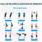 Bodylastics Juego de bandas de resistencia patentadas de la serie básica, bandas de resistencia con tecnología de reducción de presión, 2 asas, 2 correas de tobillo, 1 anclaje de puerta y 1 bolsa de