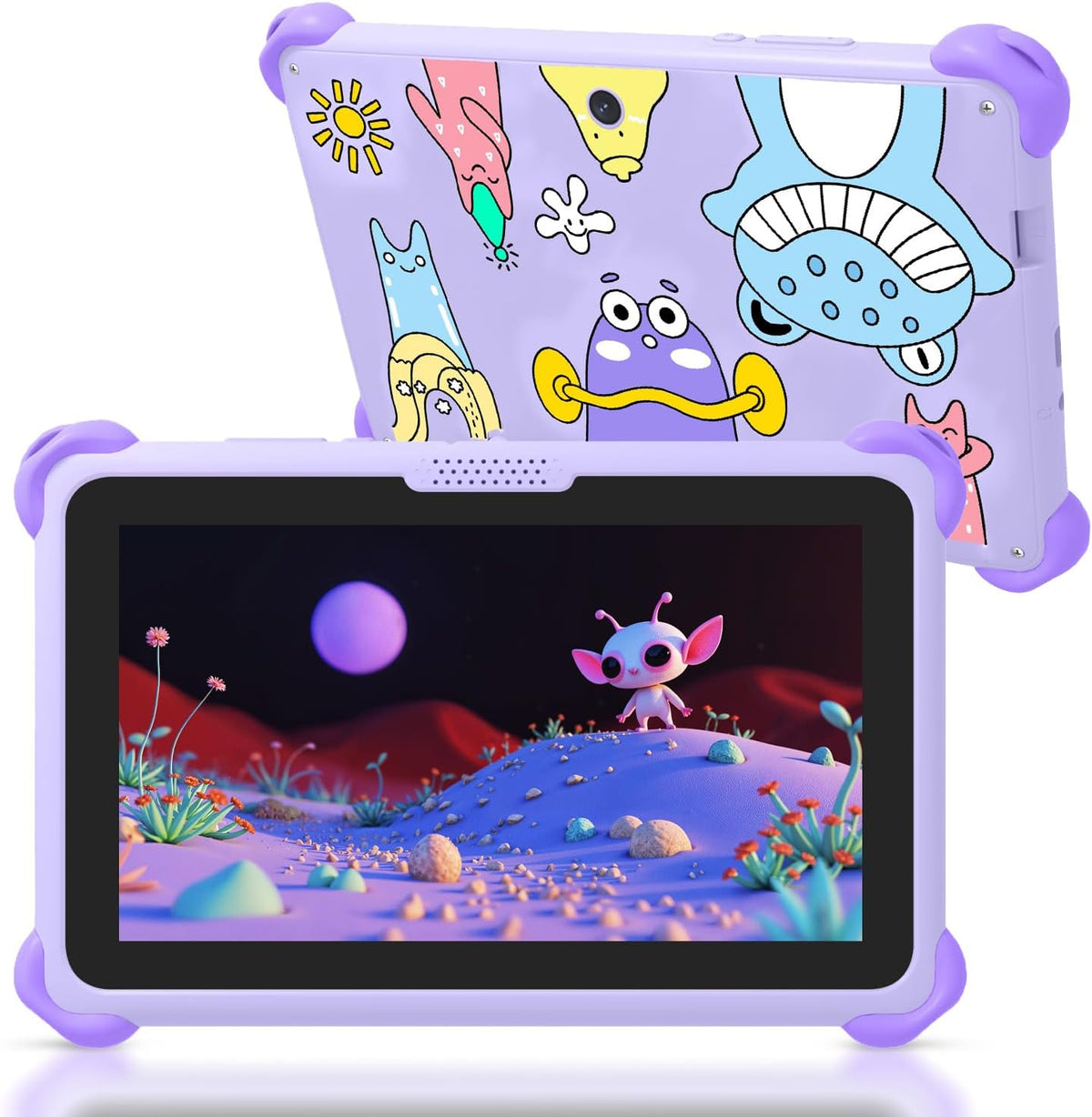 okulaku Tableta para Niños de 7 pulgadas, Tabletas para Niños