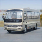 1 24 para Toyota Coaster Bus Aleación Modelo de coche