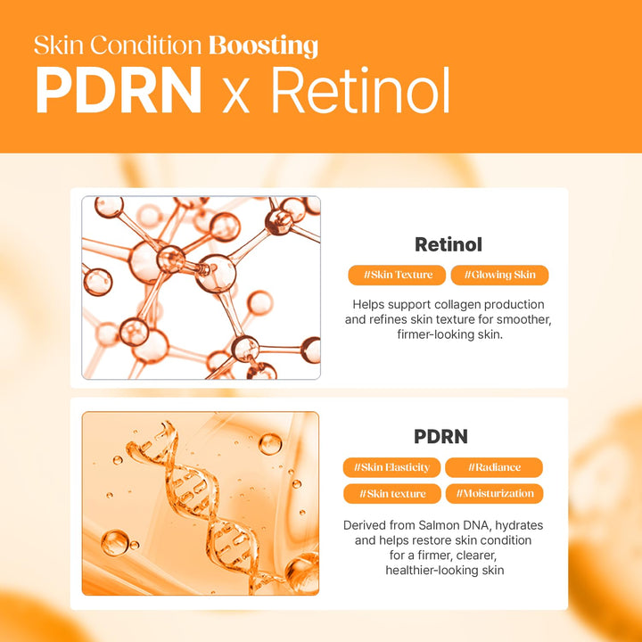 Papa Recipe Retinol PDRN Refine Glow - Máscara diaria (30 hojas), m...