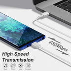 Cargador USB C tipo C cargador de carga rápida 12FT 45W Samsung