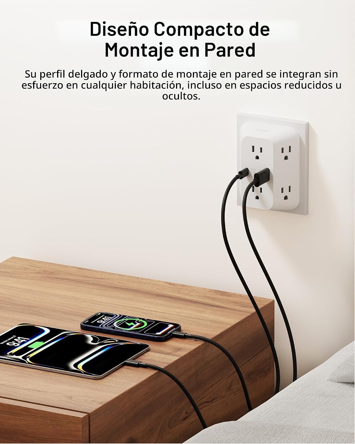 Belkin Regleta de protección contra sobretensiones de 6 tomas