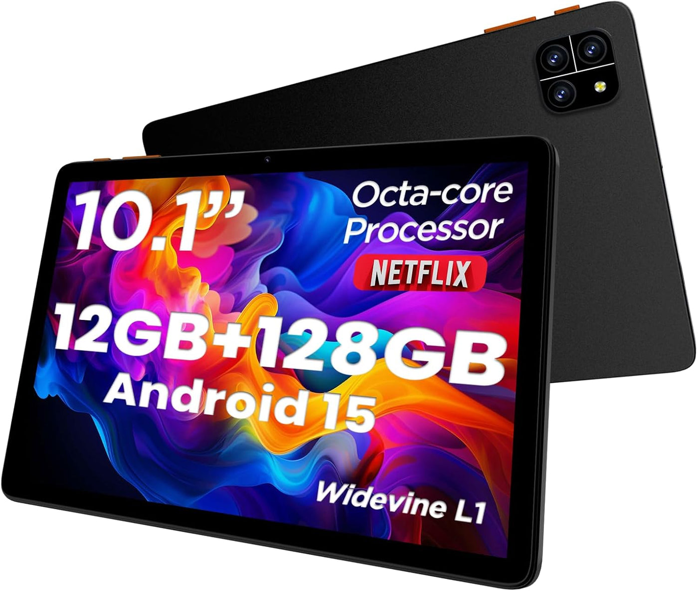 Tableta: Tablet de 10 pulgadas, tabletas Android 15, 12 GB de RAM 1...