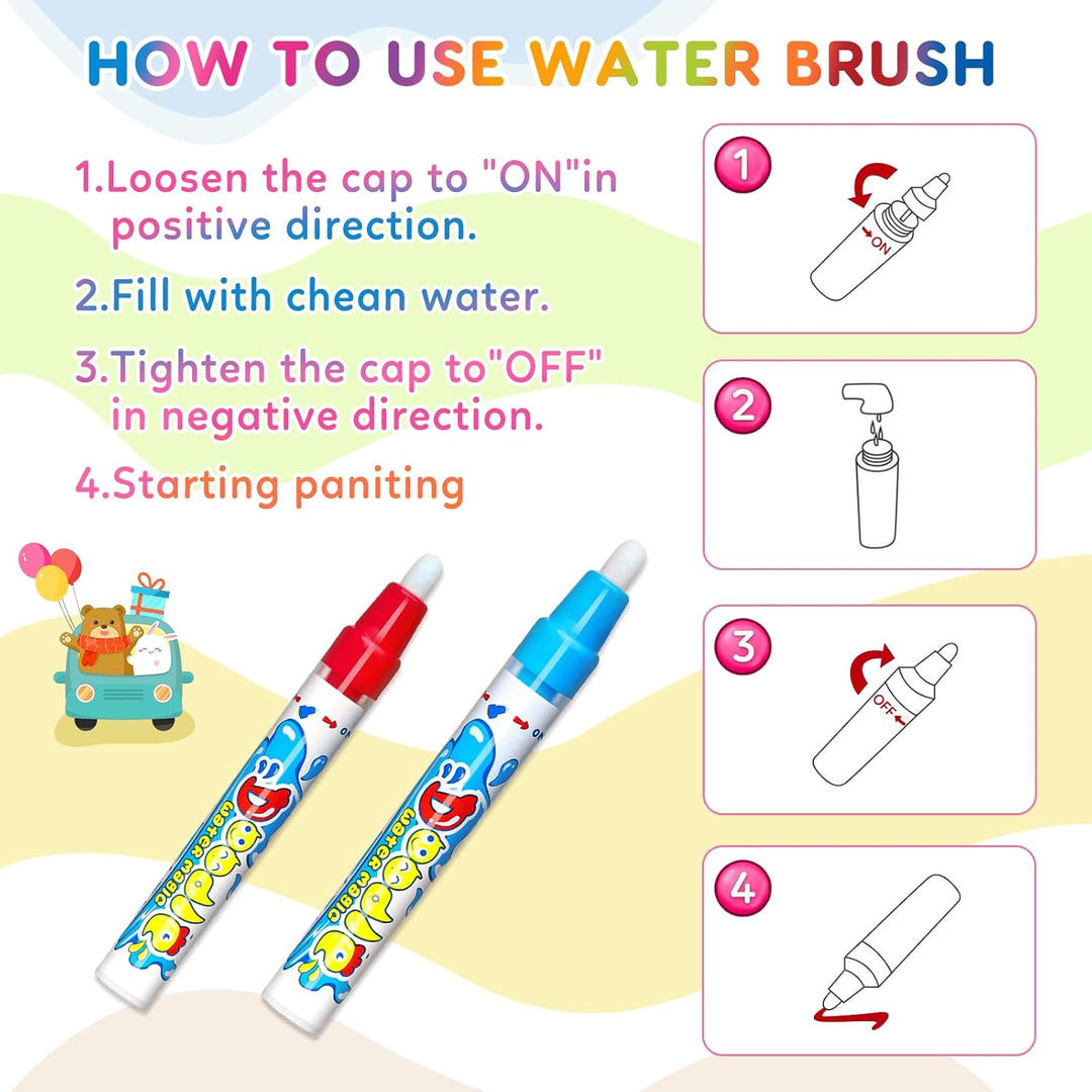 Juguete para niños pequeños Wedopro: tapete de garabatos de agua de...