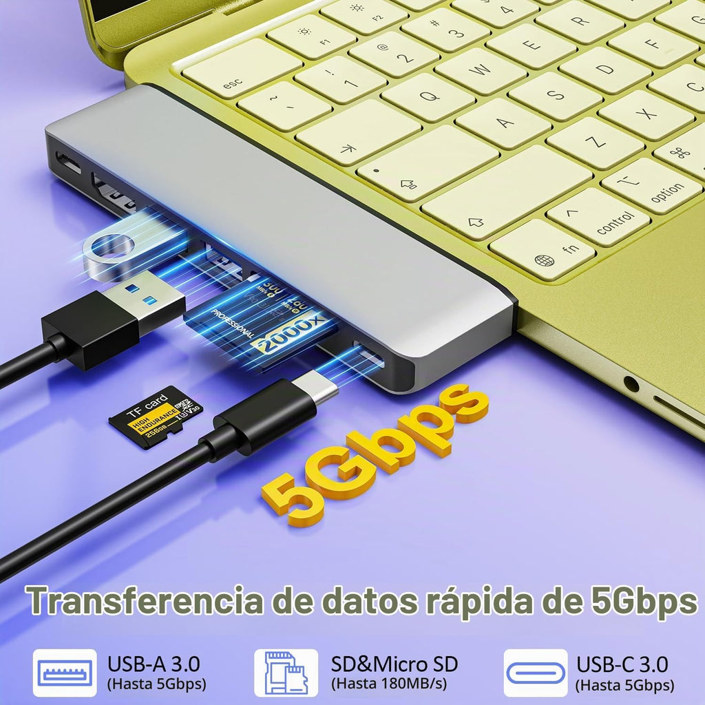 Tioleje, hub USB
