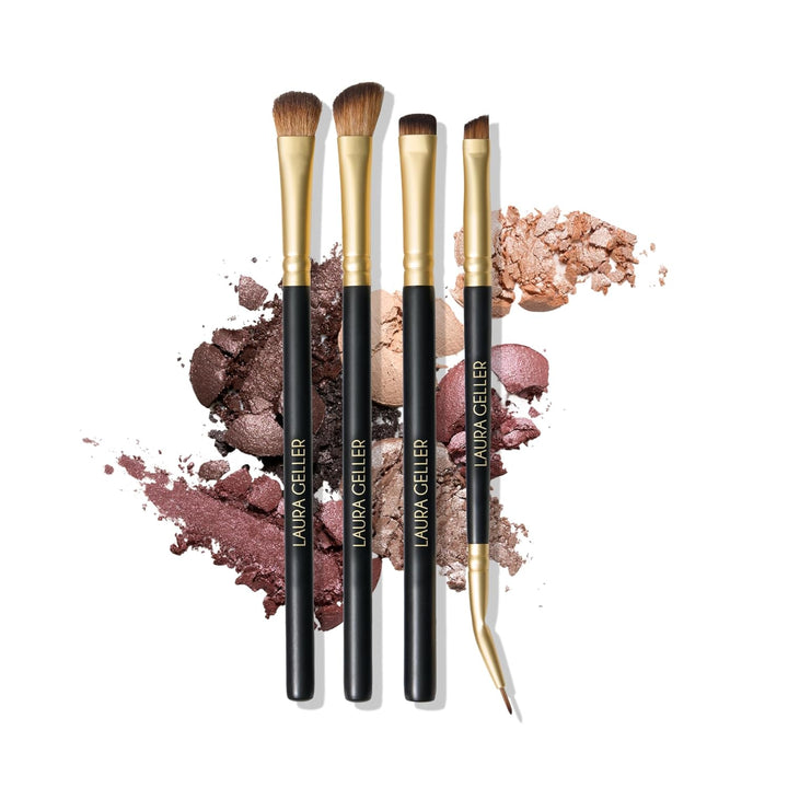 LAURA GELLER NEW YORK Shadow Skills - Juego de 4 brochas para sombr...