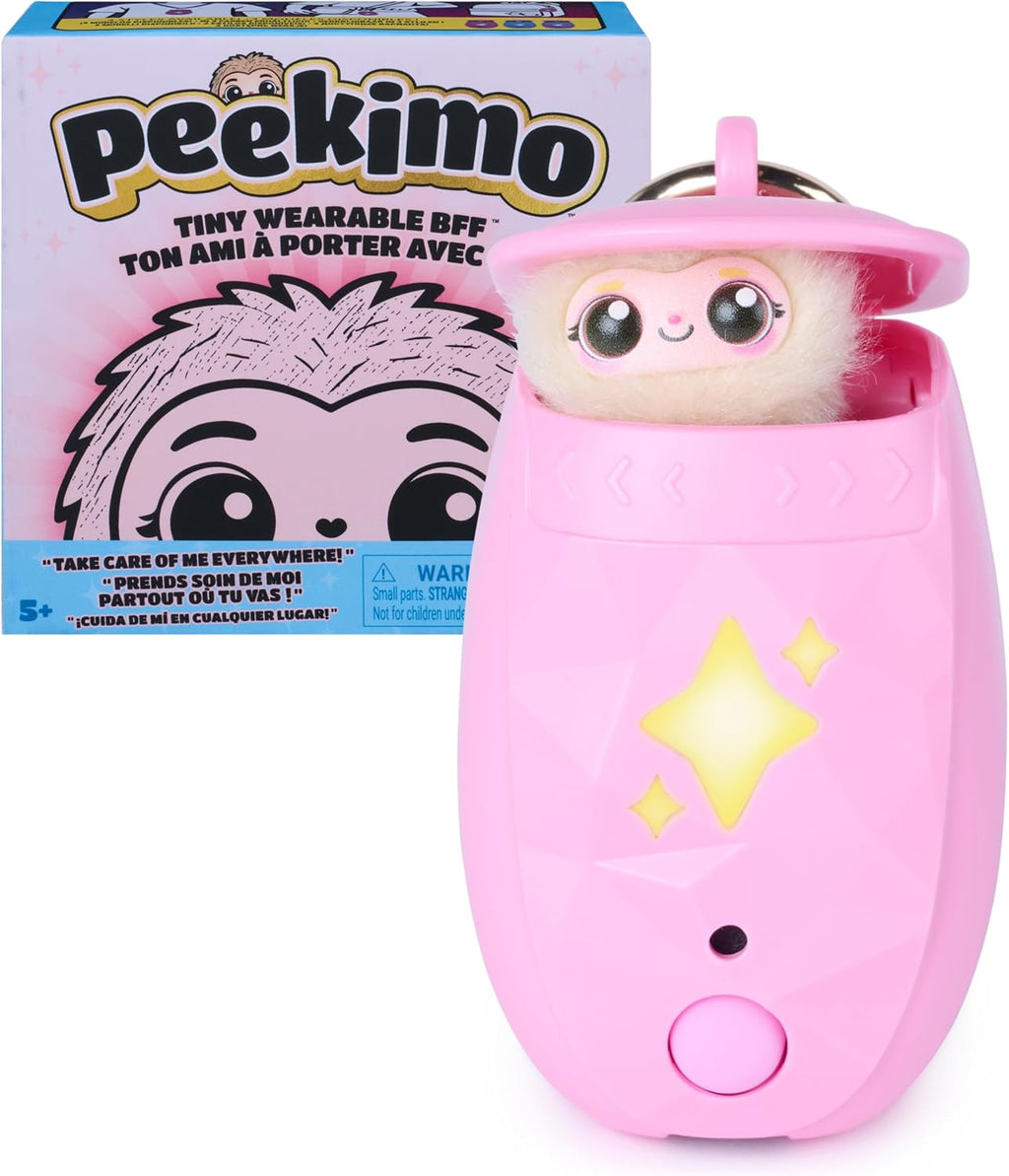 Pink Interactive Pet y Wearable Charm Accessory, 100+ Reactions