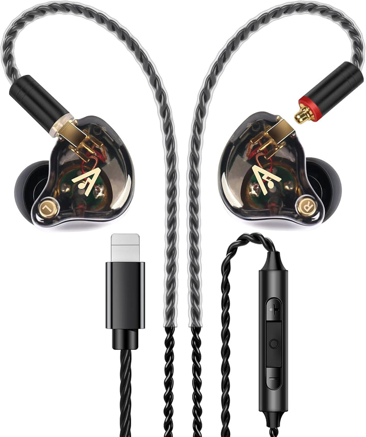 Vibes - Auriculares con cable de 6.8 fl oz, auriculares de alta fid...