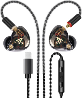 Vibes - Auriculares con cable de 6.8 fl oz, auriculares de alta fid...