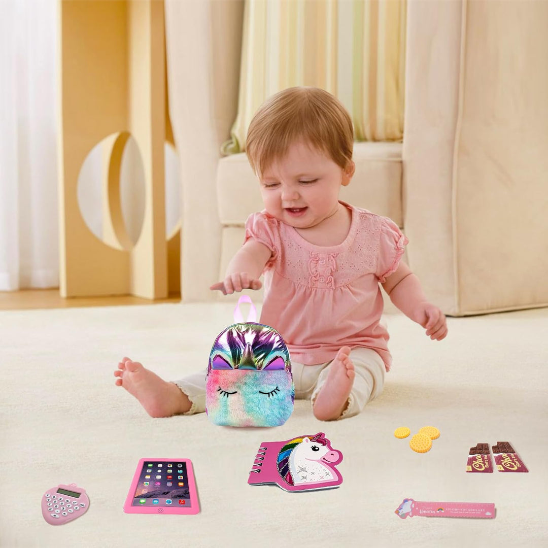 DONTNO Accesorios para muñecas americanas de 18 pulgadas, lindo set...