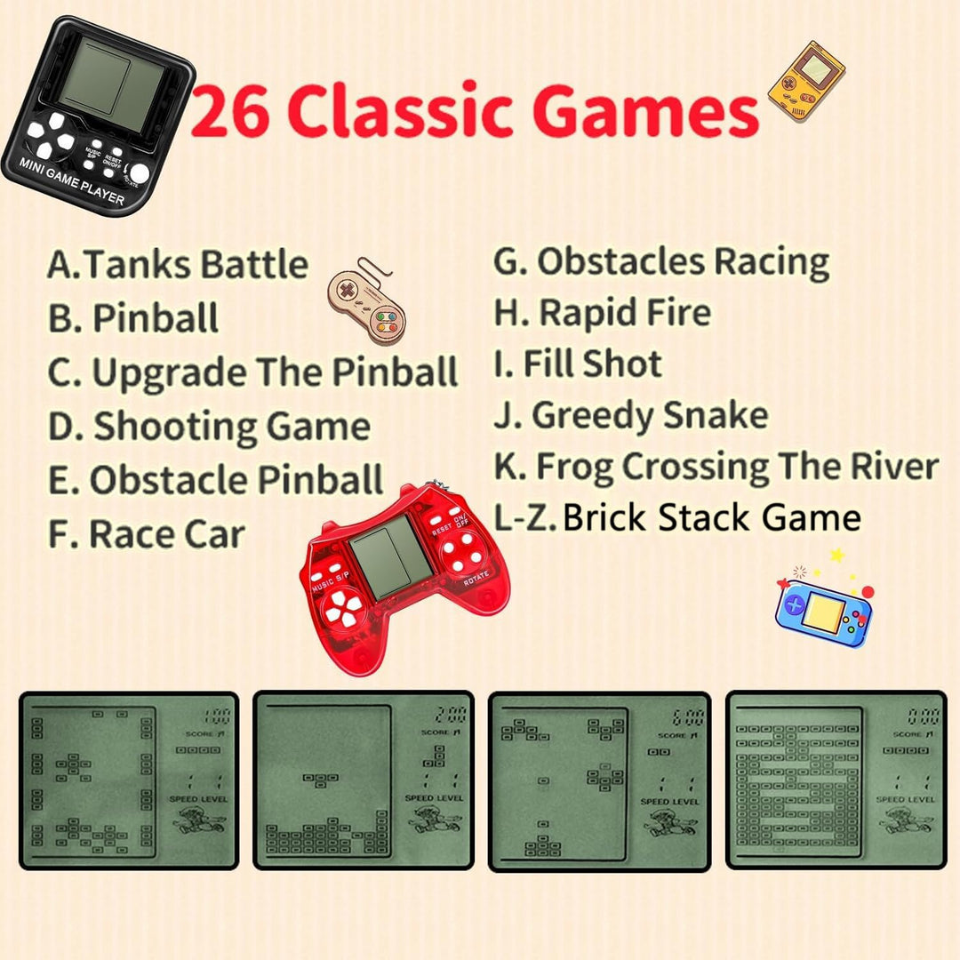 SSRMX 24 piezas de recuerdos de fiesta de videojuegos para niños, m...