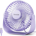 Gaiatop Ventilador de escritorio USB, flujo de aire fuerte de 3 vel...