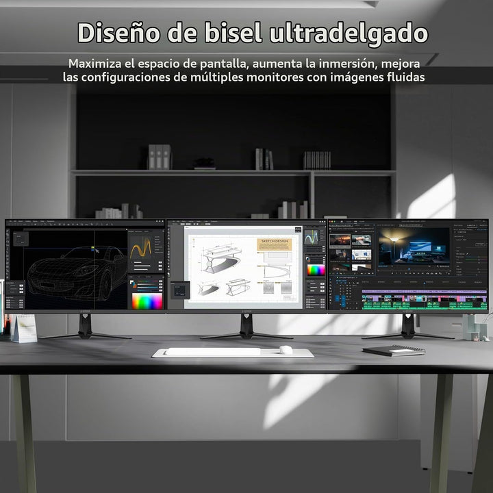 Monitor 4K, monitor IPS Z-Edge de 27 pulgadas, monitor de computado...