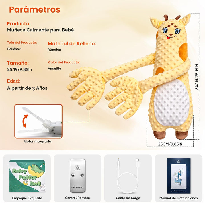 KEST NEST Juguetes para bebés, juguete de jirafa de felpa para niño...