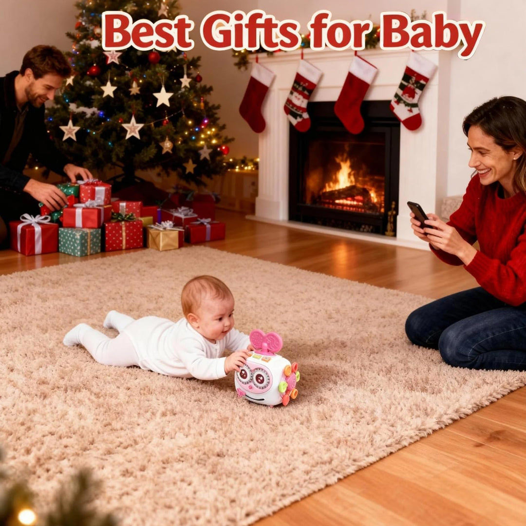Juguetes para niñas de 1 año, cubo musical ocupado para niños peque...