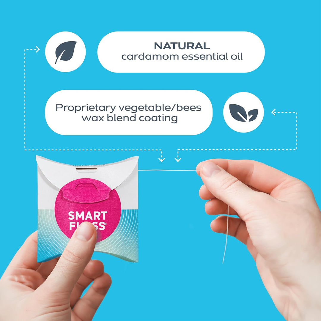 DrTung's Smart Floss - Hilo dental natural, sin PTFE ni PFAS, s...