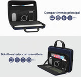 MOSISO Funda rígida para laptop, para hombres y mujeres, bolsa de c...