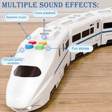 Tren eléctrico para niños juguetes educativos de