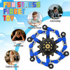 30 piezas transformables Fidget Spinners para niños, diez colores