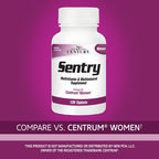 21st Century Sentry Multivitamínico para mujer con hierro y calcio, 120, 120 unidades (paquete de 2)