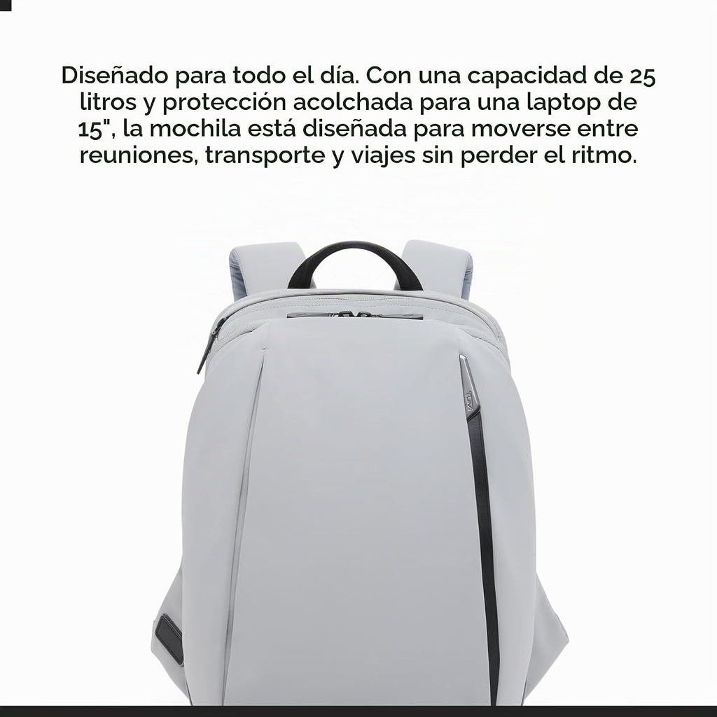 TUMI Axis Mochila mediana de 20 litros, se adapta a portátiles de hasta 15