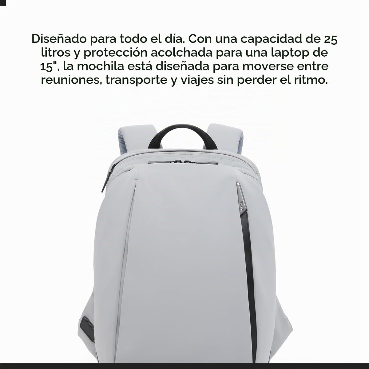 TUMI Axis Mochila mediana de 20 litros, se adapta a portátiles de hasta 15