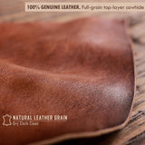 Billetera con Cremallera Skneephate para Hombre, Carteras de Cuero...