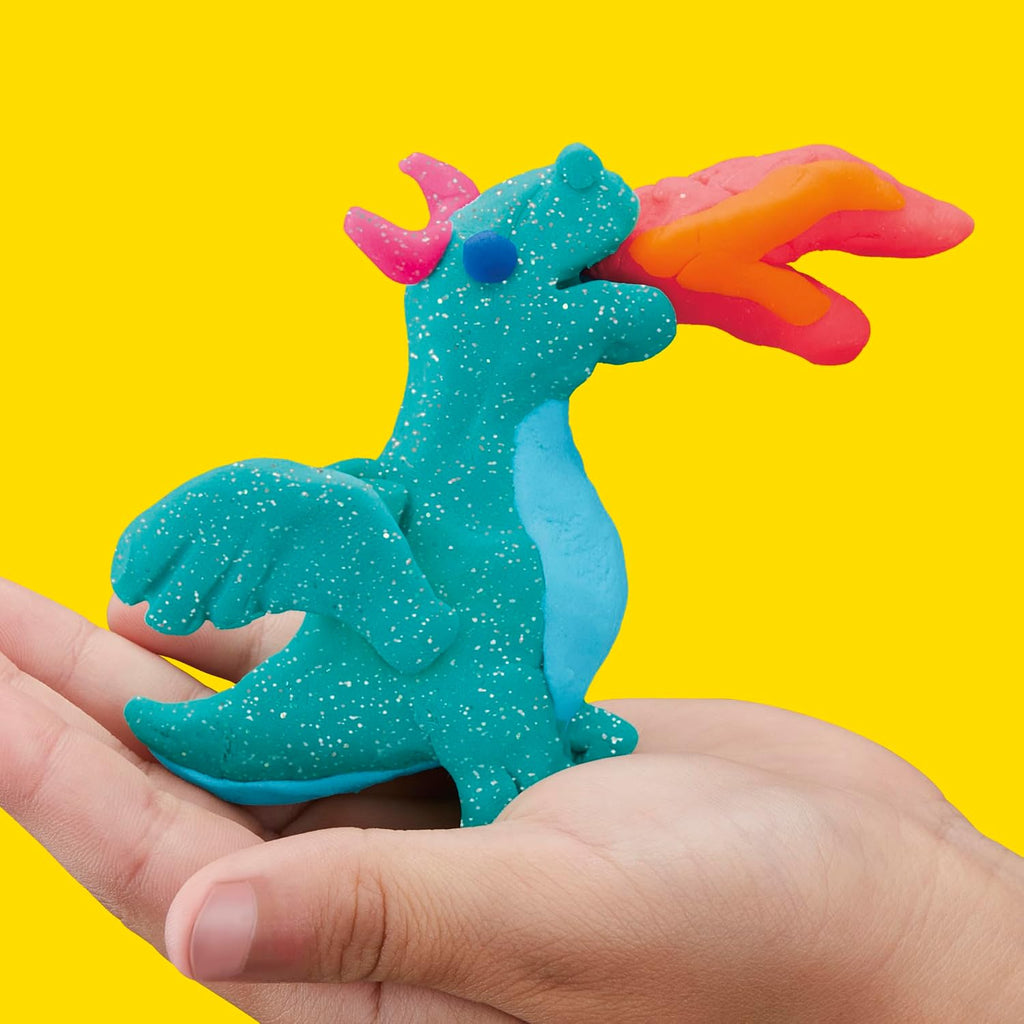 Play-Doh Paquete a Granel de 4 Colores Vibrantes, 32 Latas Coloridas de 3 Onzas de Compuesto de Modelado, Artes y Manualidades para Niños, Juguetes Preescolares para Niñas y Niños de 3+