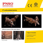 Serie de juguetes articulados de animales prehistóricos PNSO: 01 Cameron