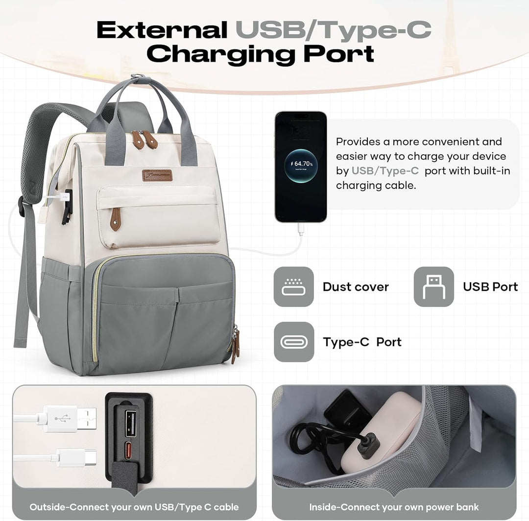 Maelstrom Mochila de viaje para mujeres y hombres, mochila para lap...