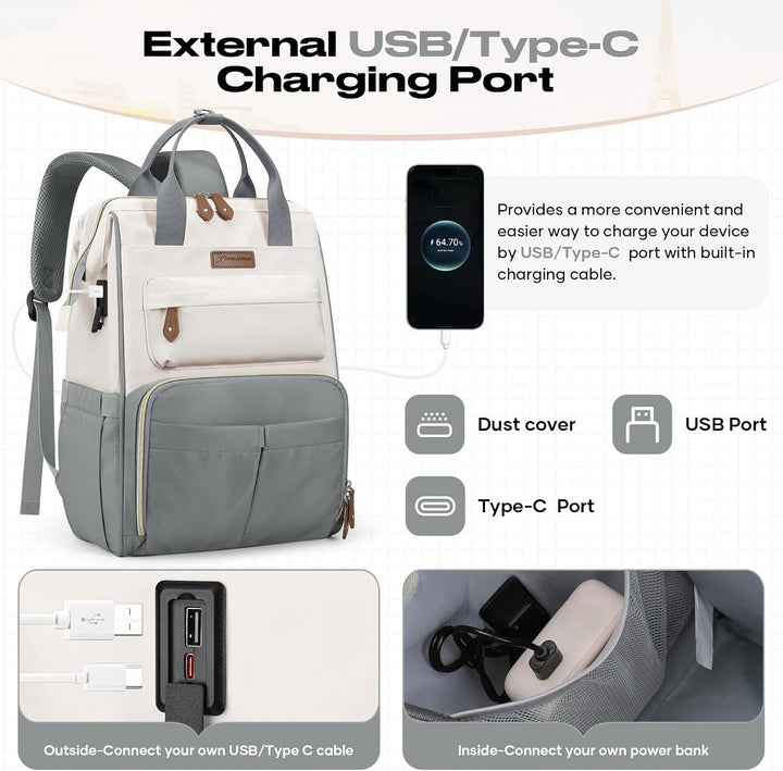 Maelstrom Mochila de viaje para mujeres y hombres, mochila para lap...