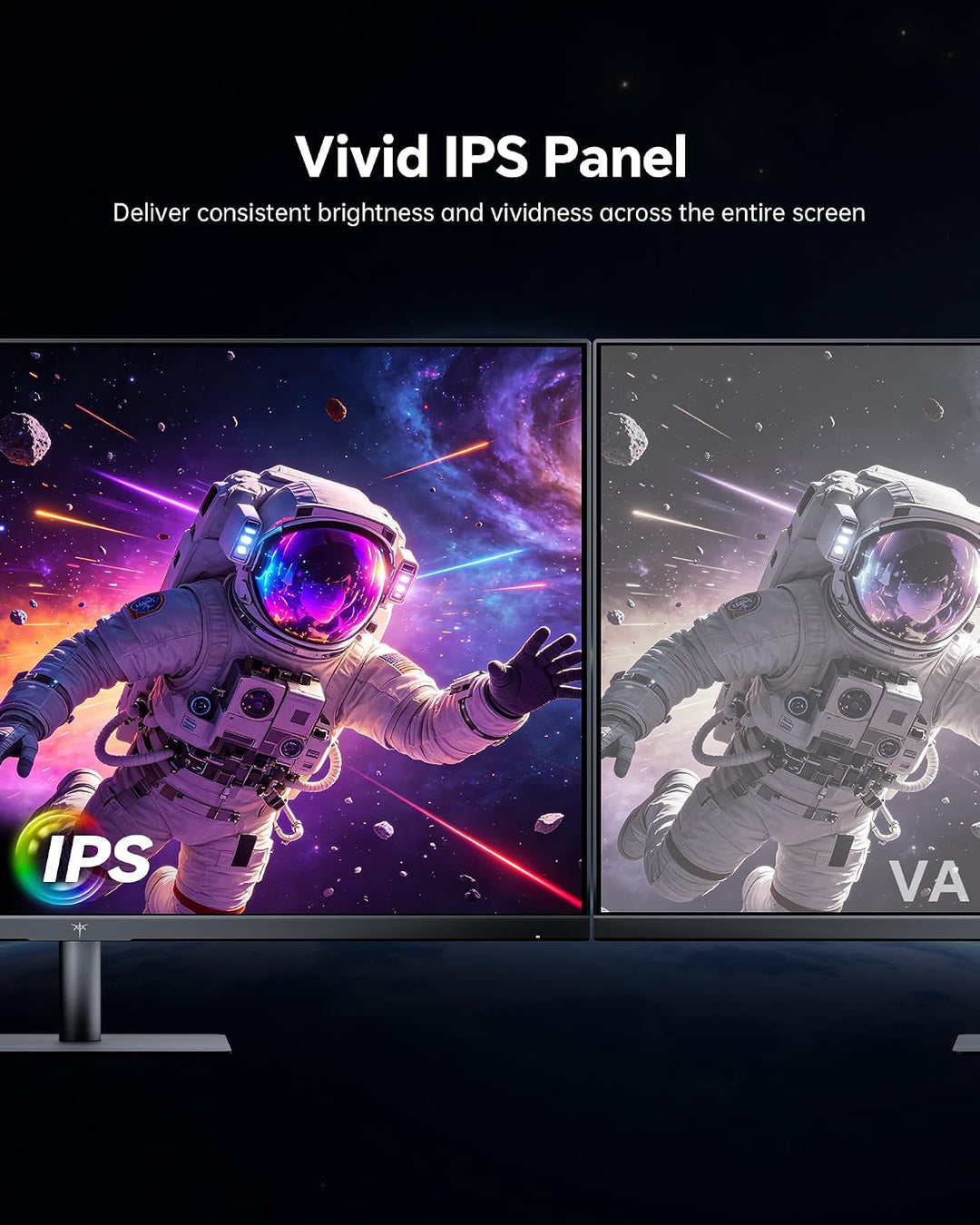 KTC Monitor de computadora de 32 pulgadas 2K 120Hz, Monitor IPS QHD...