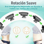 OurStarry - Aro de Ejercicio con Peso de 34 Nudos de Tamaño Grande, Anillo Inteligente de Cintura para Pérdida de Peso en Adultos