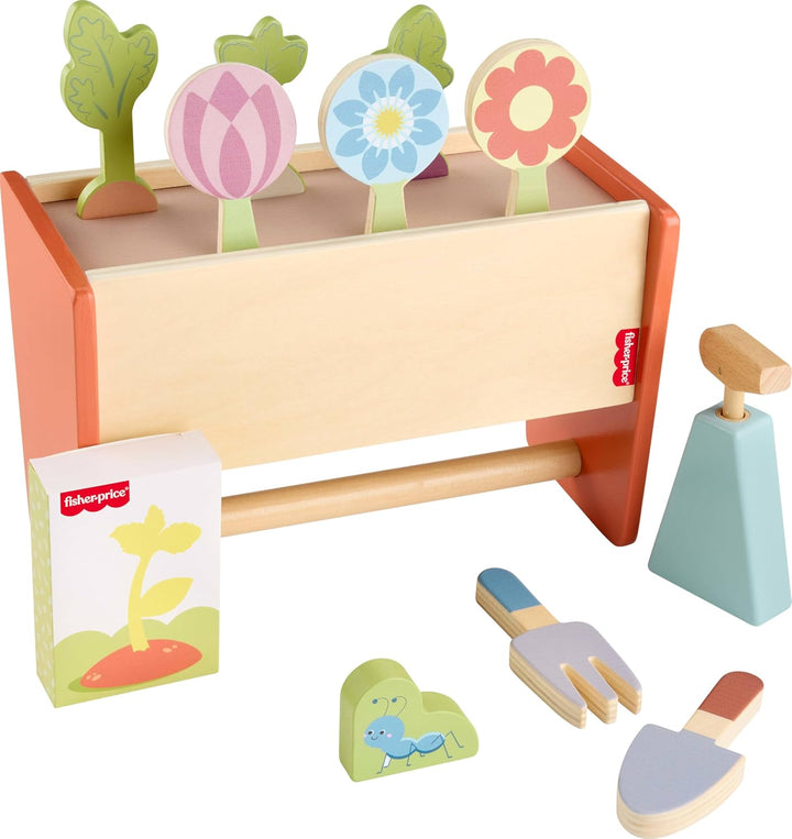 Fisher-Price Carrito de jardín de juguete de simulación de