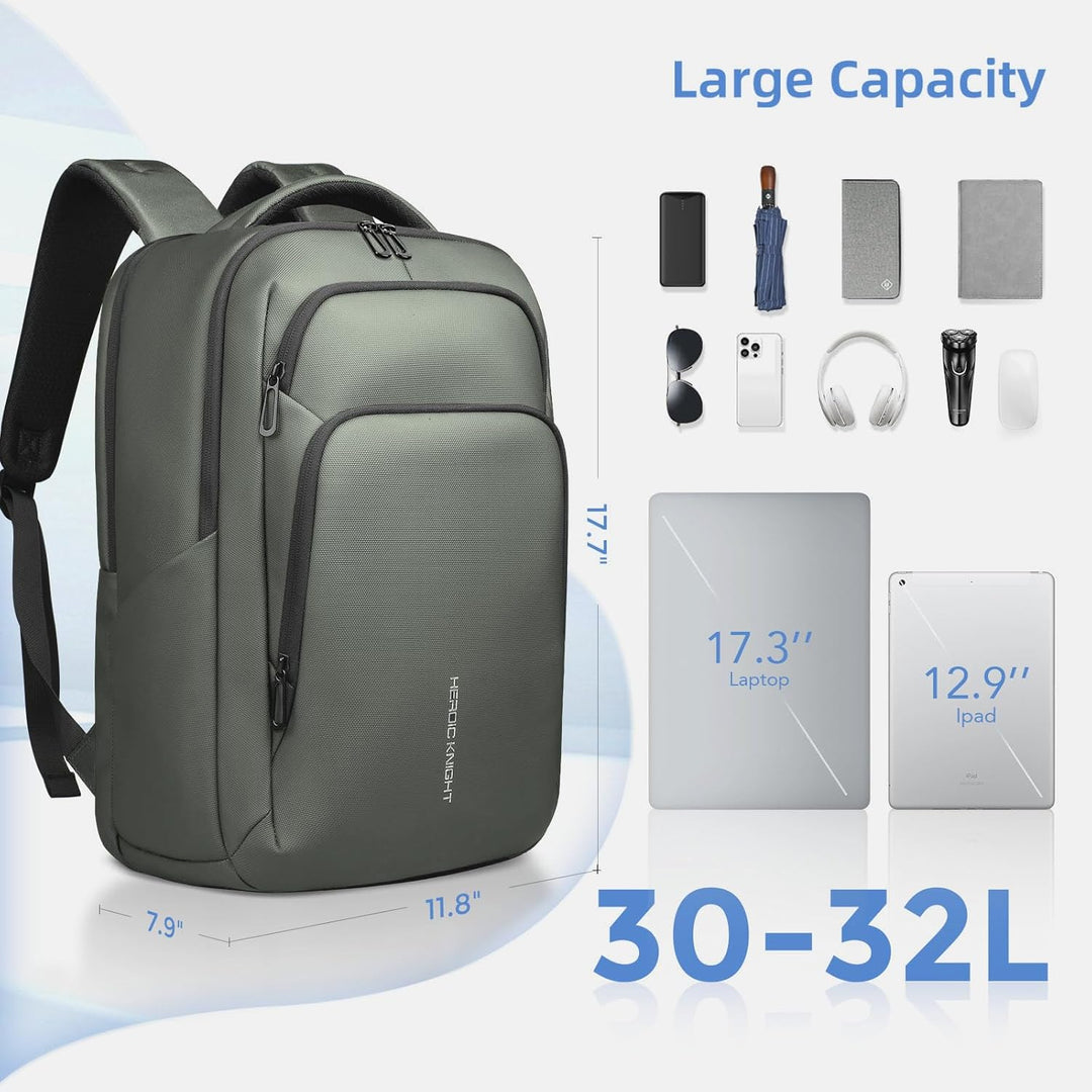 Mochila para laptop de 17.3 pulgadas para viajes, trabajo, oficina,...