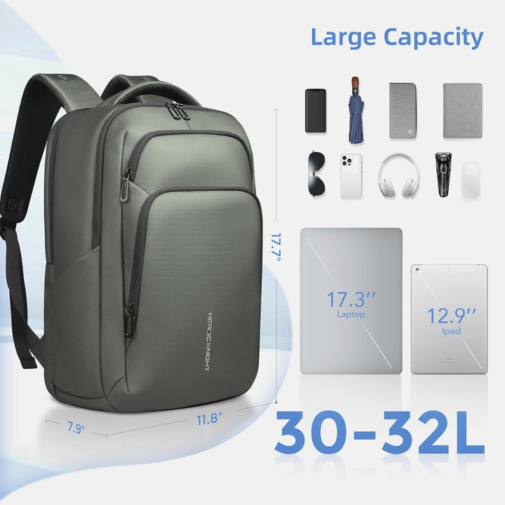 Mochila para laptop de 17.3 pulgadas para viajes, trabajo, oficina,...