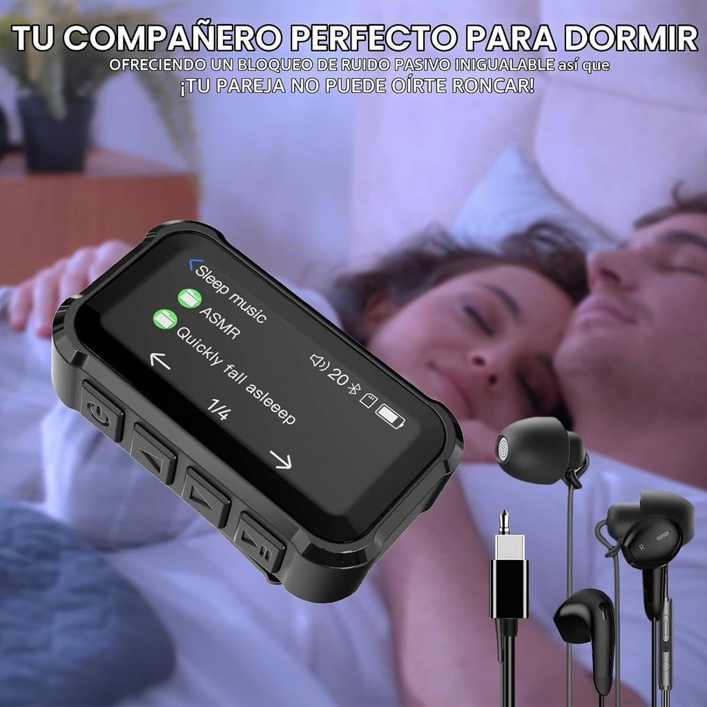 Reproductor de MP3 con Bluetooth, reproductor de música digital portátil