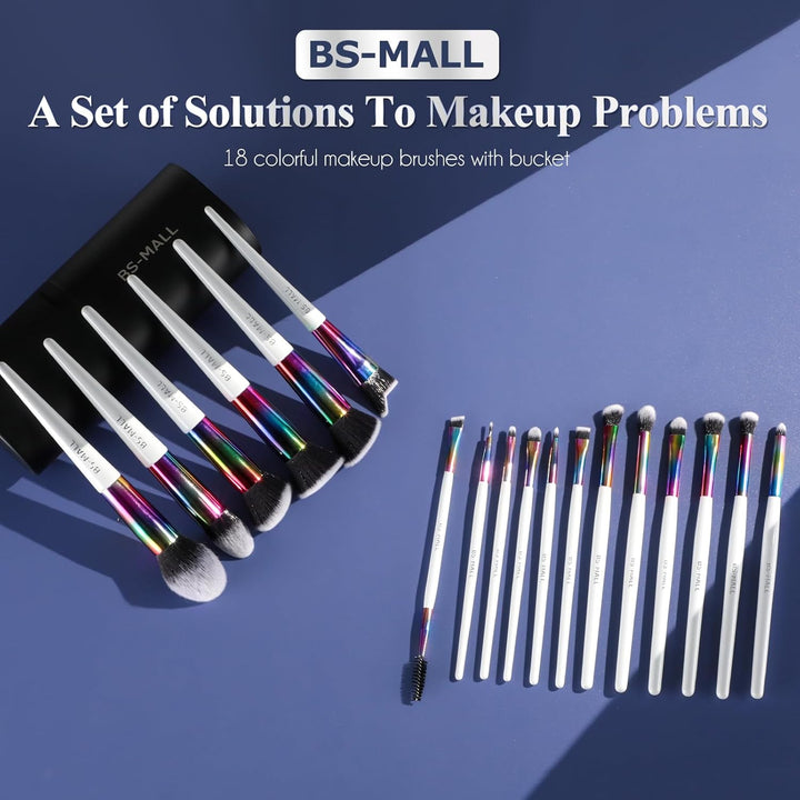 BS-MALL Pinceles de maquillaje Kit de herramientas de maquillaje Pr...