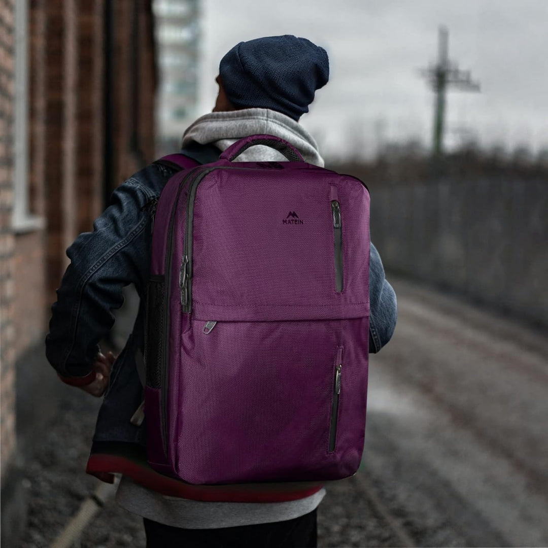 MATEIN Mochila de viaje grande de 45 litros para mujer, mochila de...