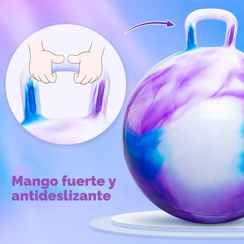 Bola de tolva para niños de 3 a 8 años, 18 pulgadas Clouds Bouncy