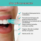 GLO Vial Kit de tratamiento de gel blanqueador de dientes, resultad...